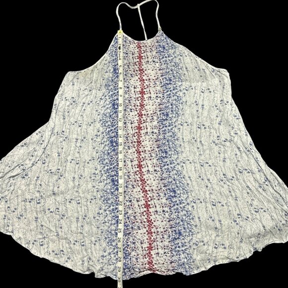 Free People Women's Large Tunic All Wrapped Up Tank Dress Summer Festival - Picture 5 of 11